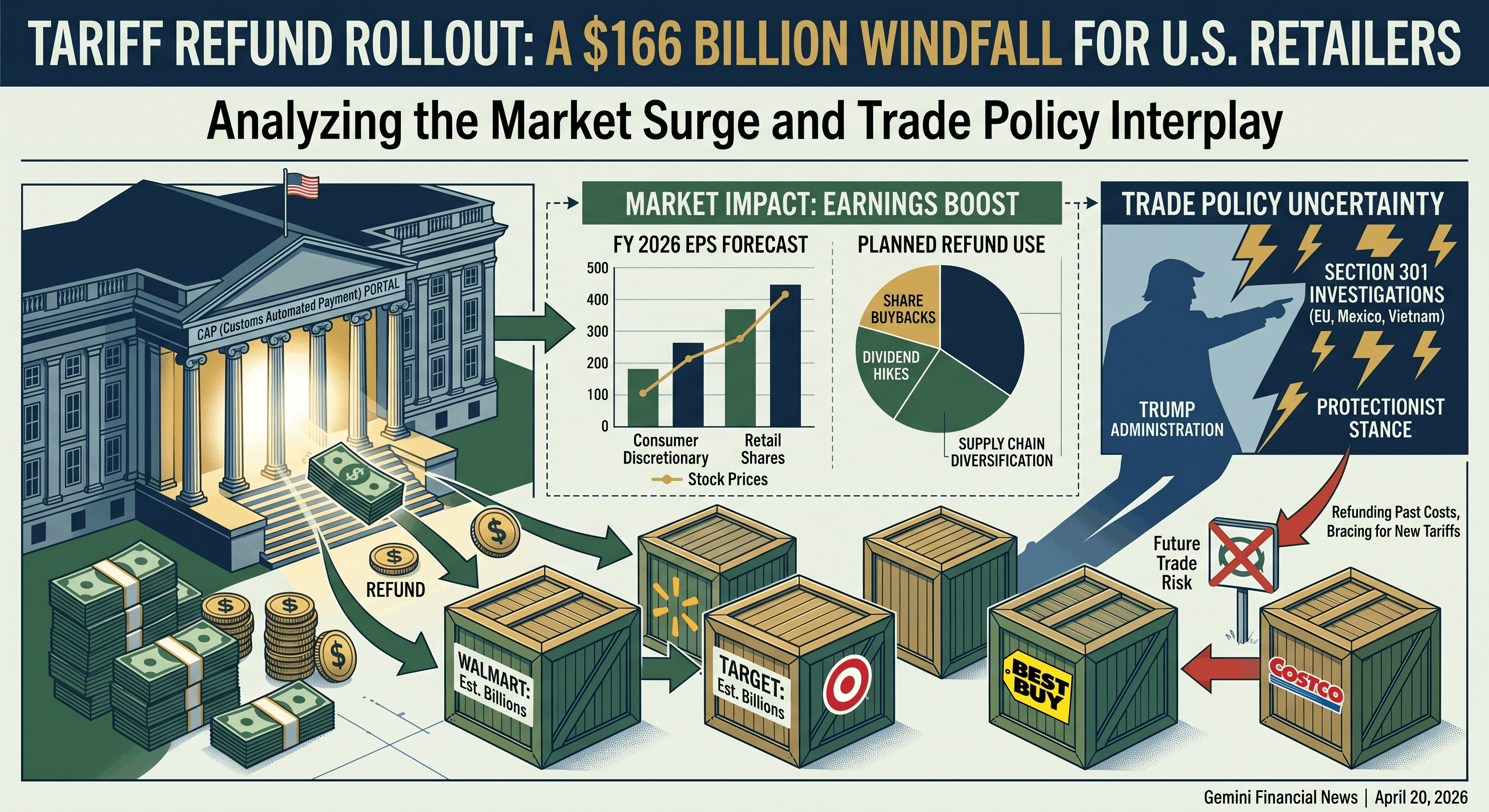 The $166 Billion Windfall: U.S. Retailers Brace for Historic Tariff Refund Rollout