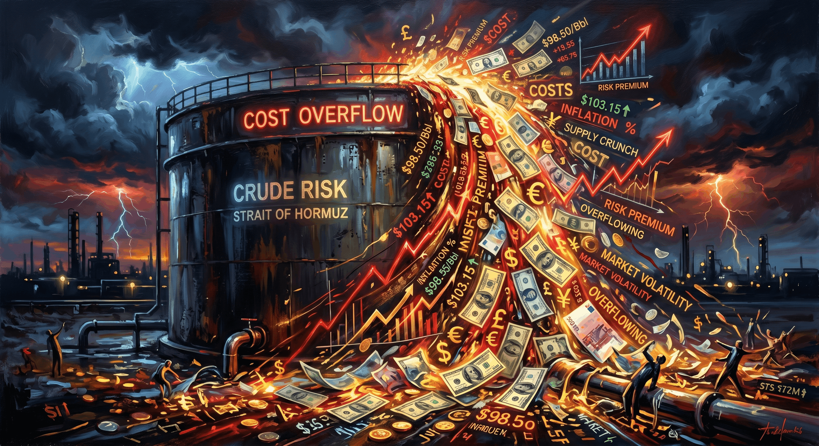 Middle East Escalation Sends Oil Higher as Traders Price in Supply Risk